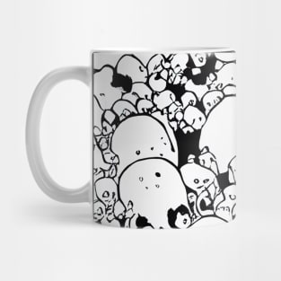 Monsters doodles Mug